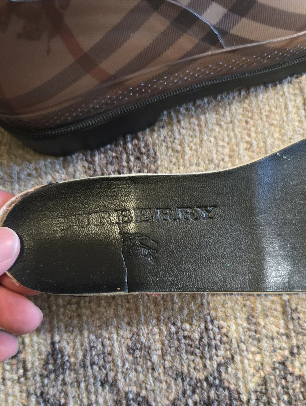 Burberry Nova Rain Boots Girl's